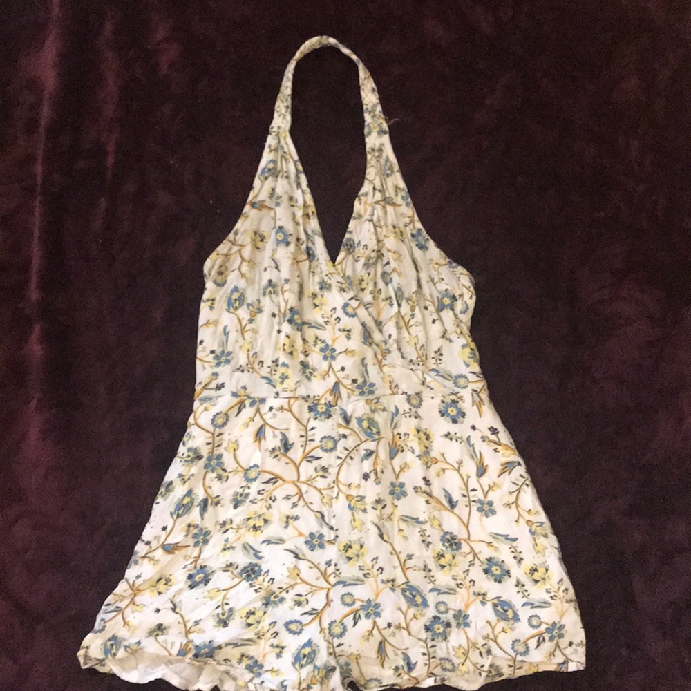romper with halter neck
